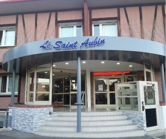 Hotel Le Saint Aubin กูร์เนย์-ออง-เบรย์ ภายนอก รูปภาพ